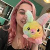 Squishable / Mini Tie Dye Fluffy Bunny Plush