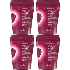 (4 PACK) - Naturya - Natural Chia Seeds | 300g | 4 PACK BUNDLE