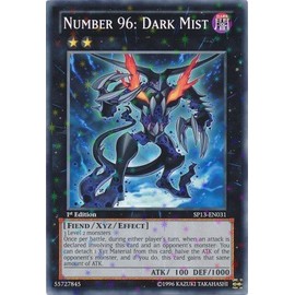 YU-GI-OH! - Number 96: Dark Mist (SP13-EN031) - Star Pack 2013 - Unlimited Edition - Starfoil Rare