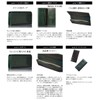 Rinle Men's Long Wallet, Genuine Leather, Bifold Wallet, Thin YKK