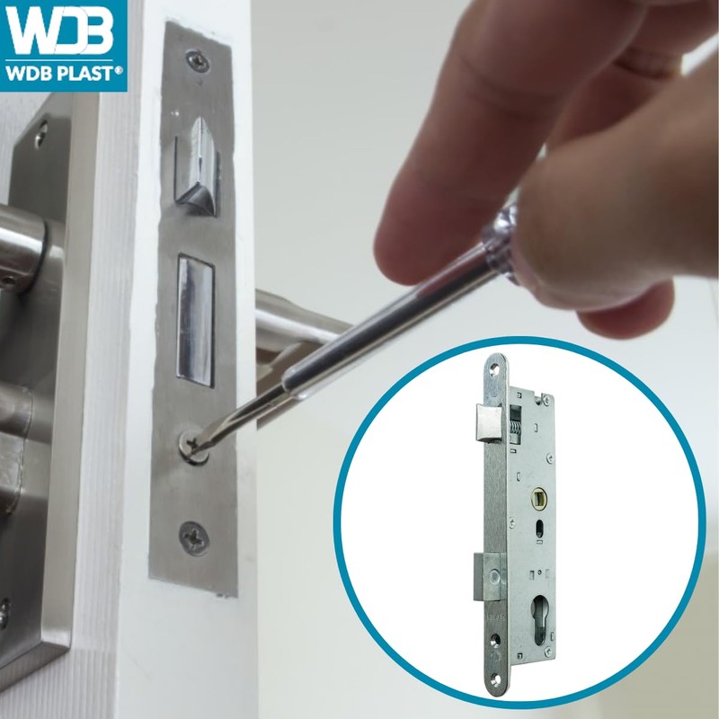 WBD - Lock Insert - Mortice Lock with Latch and