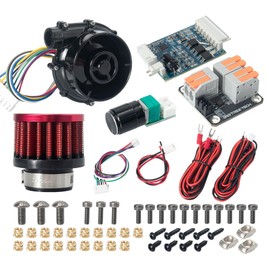 BIGTREETECH Universal Turbo Kit 24V Brushless Centrifugal Air Blower WS7040 BLDC Blower Fan 6.5kpa Blower Kit with Universal Controller Adapter&Air Filter 3D Printer Part for Voron2.4, VzBot, HevORT