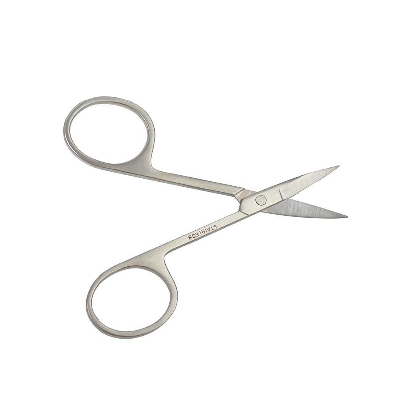 Cuticle Scissors Nail Scissors for Eyebrow Eyelash Nose Hair Beard