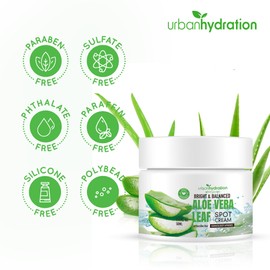 Urban Hydration Bright & Balanced Aloe Vera Leaf Spot Cream | Helps with Acne, Detoxes and Smooths Skin Benefits For All Skin Types | 1.7 Fl Ounces