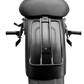Rear Fender Solo Luggage Rack Exact Fit for Kawasaki Vulcan S VN650 Cafe ABS Parts Accessories 2015-2024, Matte Black Powder Coated Finish