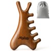 MoyRetty 4-in-1 Gua Sha Tool, Sandalwood Face & Body Massager,