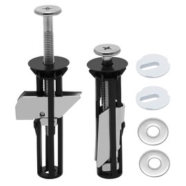 Toilet Seat Bolts and Screws,Toilet Seat Fittings,Heavy Duty Toilet Seat Fastener Bolt Kit,toilet fixing kit,Toilet Seat Replacement Parts Kit(Screws-2)