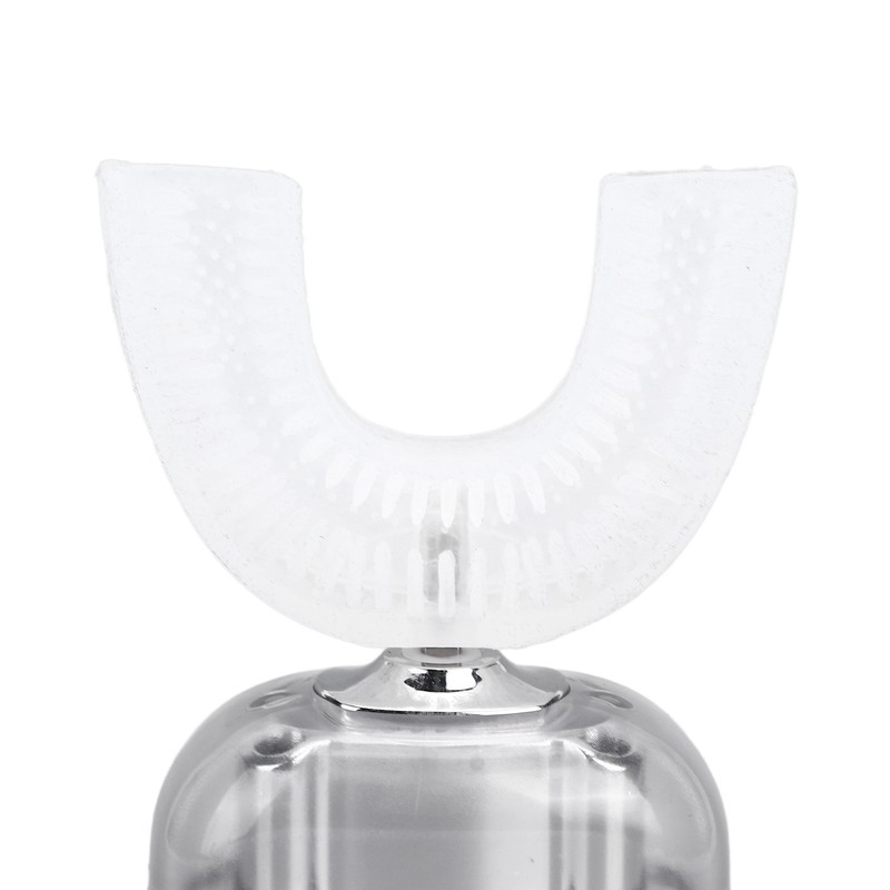 Ultrasonic U Shaped Toothbrushes For Adults High Frequency Vibration Soft