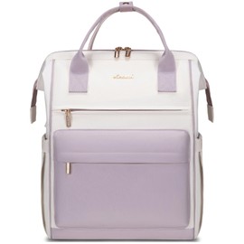 LOVEVOOK Laptop Backpack Purse for Women Waterproof Teacher Nurse Bag, 15.6 Inch Work Laptop Bag with USB Port, Business Travel Computer Backpack