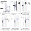 elox Narrow Stile Aluminum Door Mortise Deadlatch Lock Double Keyed