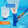 Sepetrel Upgraded Swimming Pool Spa Jet Vacuum Cleaner with Brush