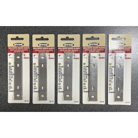 Hyde 33170 High Carbon Steel 4 In. Wallpaper Shaver Blade 5 Packs Of 5 Blades