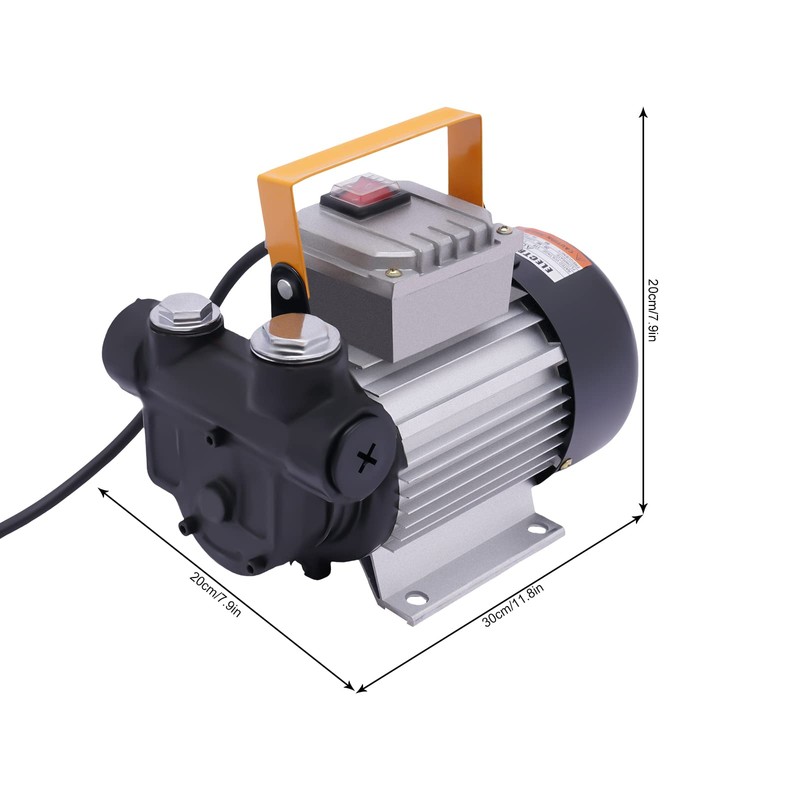 Electric Fuel Transfer Pump, 110V 550W Self-Priming Electric Oil Pump