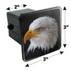 GRAPHICS & MORE Stoic Bald Eagle Tow Trailer Hitch Cover