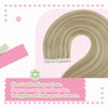 YoungSee Invisible Tape in Hair Extensions Blonde Highlighted Tape in