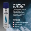 Colibri Premium Butane Fuel Refill for Lighters, 300ml (10.1fl oz)