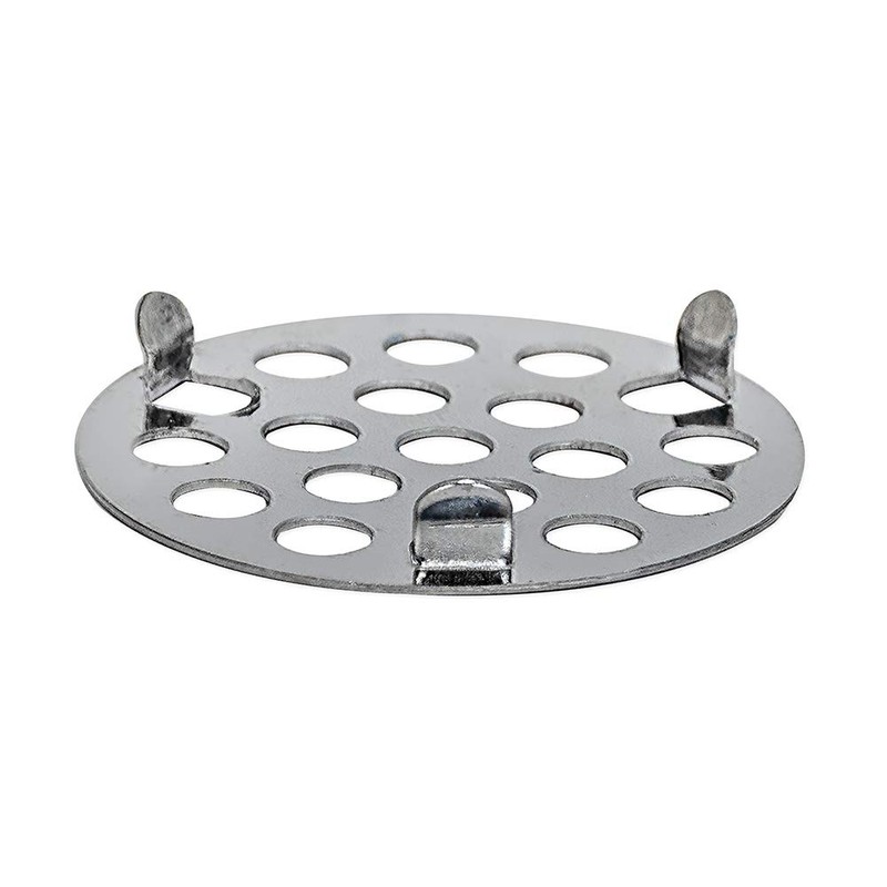 EZ-FLO 30071, Steel Shower and Tub 3-Prong Drain Strainer, 1-5/8