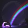 Rainbow Projection Lamp Colorful ColorChanging USB Power Supply Projector Light