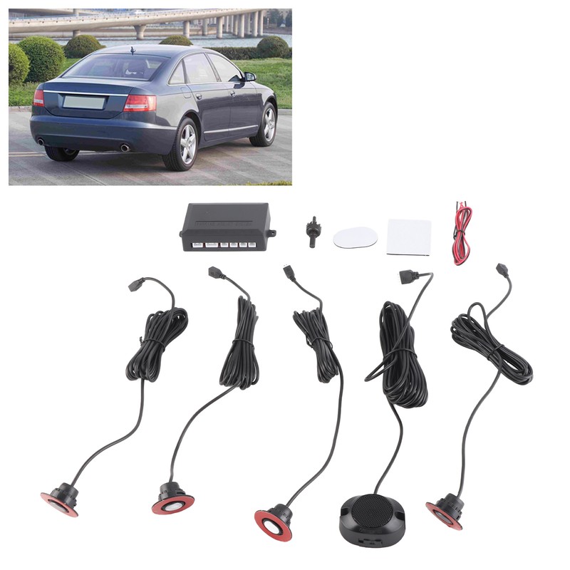 16.5mm Car BuiltIn Backup Radar Sensor Reversing Assistance with Audio