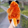 Hand Puppets Fox Plush Animal Toys for Imaginative Pretend Play