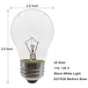 SalPhines Oven Light Bulb 40 Watt Appliance Light Bulb, High