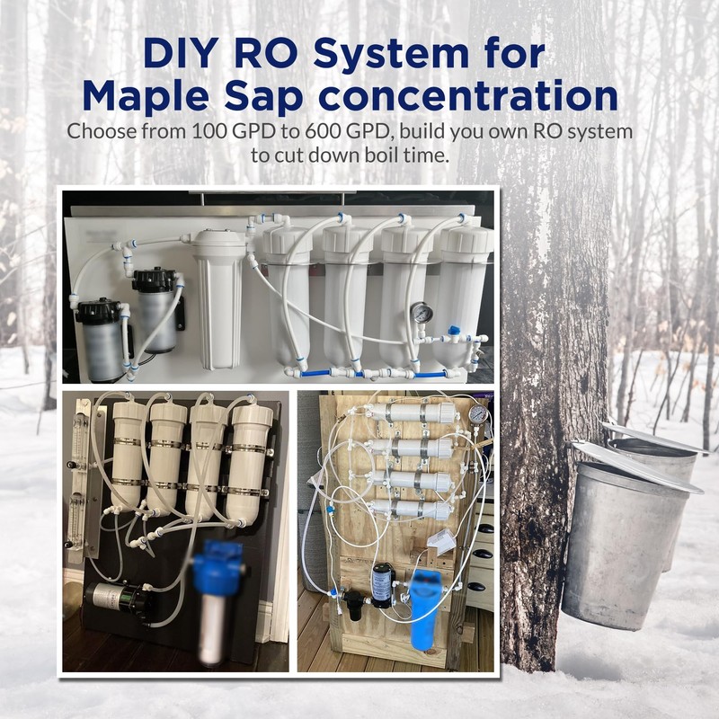Membrane Solutions 150 GPD RO Membrane, Reverse Osmosis Membrane with