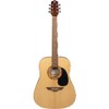 H. Jimenez 6 String Acoustic Guitar, Right, Tan (LGR100S)