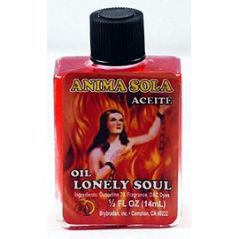6 Pieces BRYBRADAN Lonely Soul Enemies Oil/Anima SOLA ACEITE 1/2 FL OZ 14.7ML
