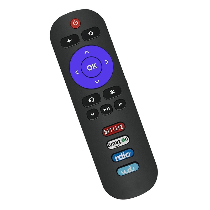 Remote Control Compatible with All TCL Roku TV - No