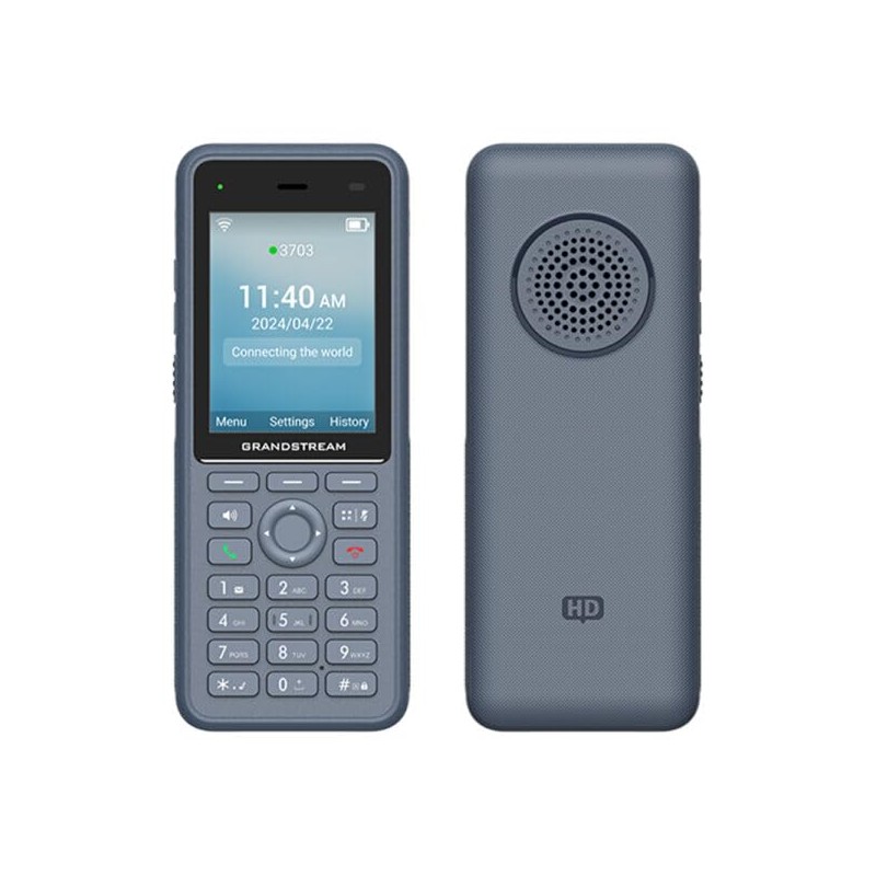 Grandstream Ruggedized WiFi Phone, 2.8 in Screen, Bluetooth WP836