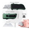 XXV Otf Aluminum Alloy Utility Knife, Retractable Box Cutter,Cute Heavy