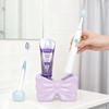 Biiange Bow Electric Toothbrush Holder, Ceramic Cute Toothpaste Holder, Bathroom