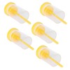 5Pcs Queen Bee Marking Bottle Catcher Cage Tube Lightweight Plastic