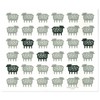 Econfort House Sponge Wipe, Drainer, Lost Sheep, Scandinavia, Gray/White