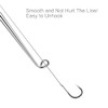 Fish Hook Remover, 2pcs Fishing Hook Quick Removal Device, Security