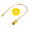 Gohantee Propane Regulator Copper Pigtail POL x 1/4' Inverted Male