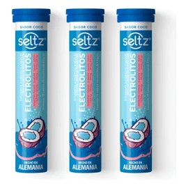 Electrolitos Coco Seltz 3 Pack Tabletas Efervescentes                                                                                                 