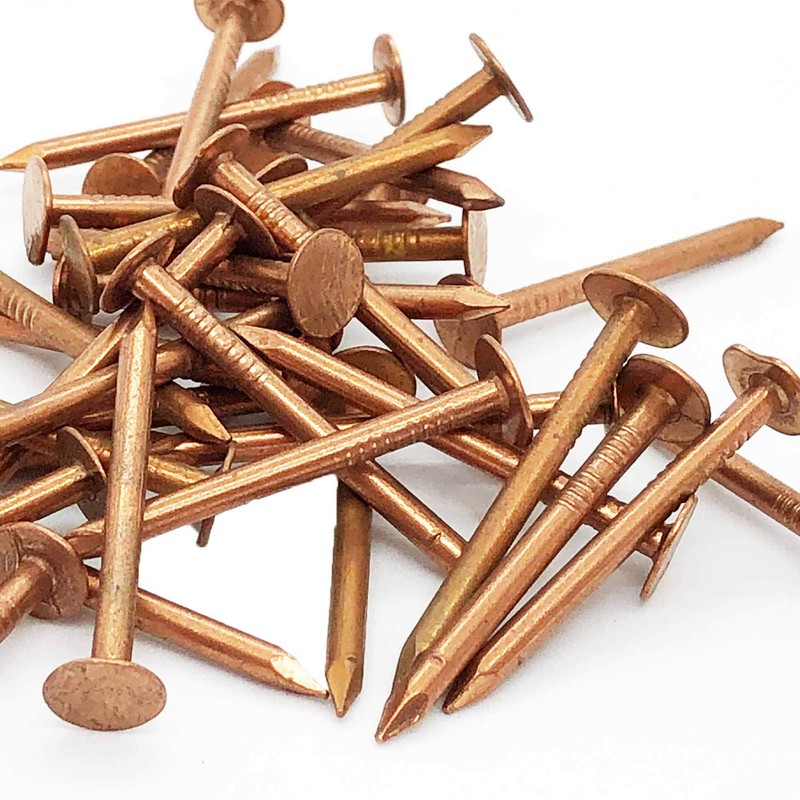 Antique Hardware Depot – 1.5 Inch – Pure Copper Nails
