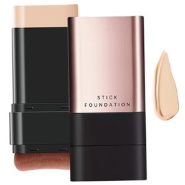 Base de maquillaje coreana en barra con brocha corrector hidratante resistente al agua de larga duración accesorio maquillaje para uso diario color...