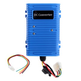 Roykaw Golf Cart Voltage Reducer Regulator Converter 36/48V to 12V Compatible with E-Z-GO Club Car Yamaha (30A/360W)