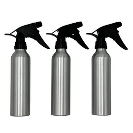 Sandhill Tools 3 Pack Aluminum Empty Spray Bottles with Trigger sprayer 280 ml