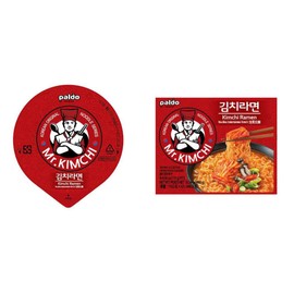 Paldo Cup Noodle / Ramyun / Ramen (Mr Kimchi King Cup, Pack of 6)