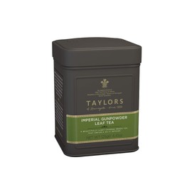 Taylors of Harrogate Imperial Gunpowder Green Tea Loose Leaf, 4.41 Ounce Tin (Pack of 2)