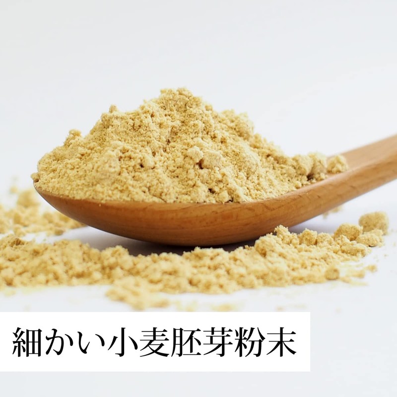 Natsukyosha Wheat Germ Powder, 11.3 oz (320 g), Zipper Bag