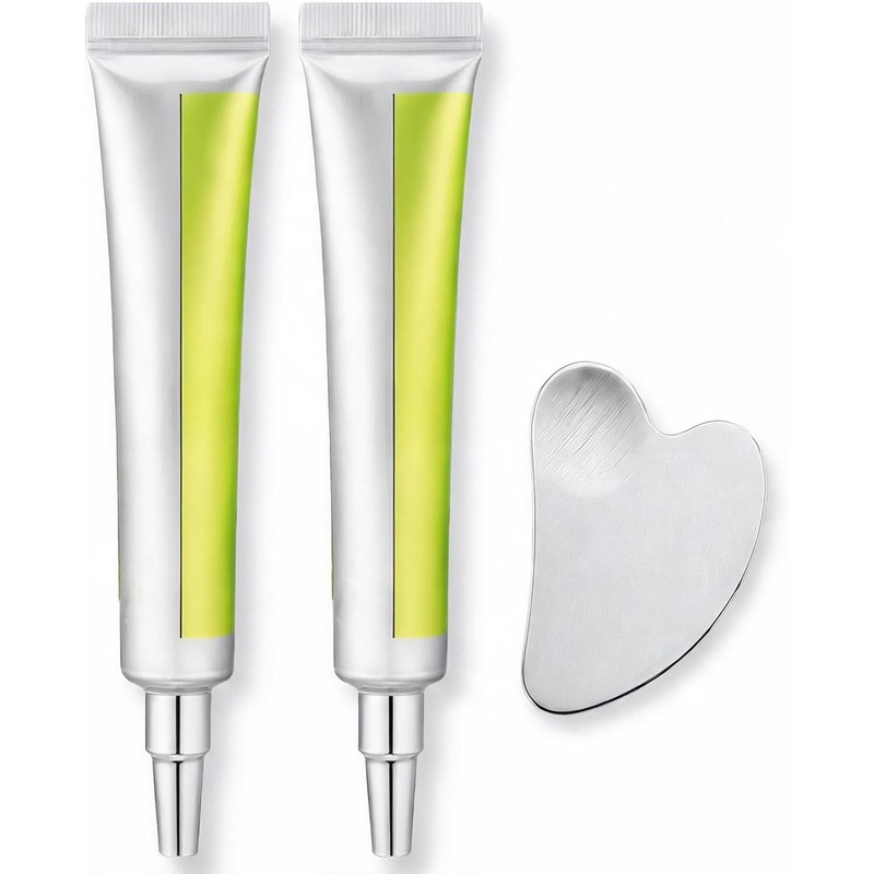 2Pzs Retinol Shot Tightening Serums con Herramienta Facial Gua Sha