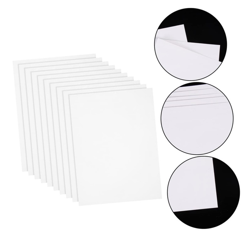 SHINEOFI Shredder Oil Sheets 10pcs Lubricating Papers for Shredder Gears