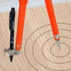 Industrial Circle Gauge, Professional Compass for Geometry Drawing Compass Woodworking
