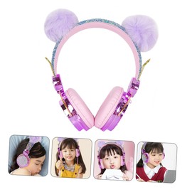 Gatuida Boys Girls Kids Headphones Soft Earmuffs 1.2m Cable Headphones for School with Built-in Microphone