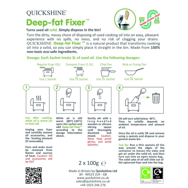 Quickshine Deep-fat Fixer