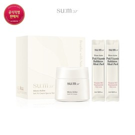 Sum37 degrees Su:m37 Microactive Soft Fit Cream 100ml Large Size Special Set / 숨37도 [숨] 마이크로액티브 소프트 핏 크림 100ml 대용량 기획세트